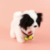 An electronic plush toy with a light and a golden thread dog that can chirp and walk, a realistic plush toy for children, an electronic pet, and a cute gift for children Application Scenario